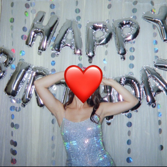 vintage silver sequin bodycon mini dress, spaghetti strap - Picture 2 of 11